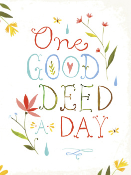 Chronicle Books - One Good Deed a Day