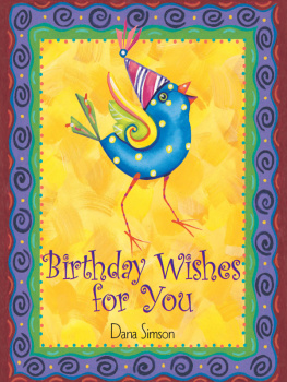 Dana Simson - Birthday Wishes for You