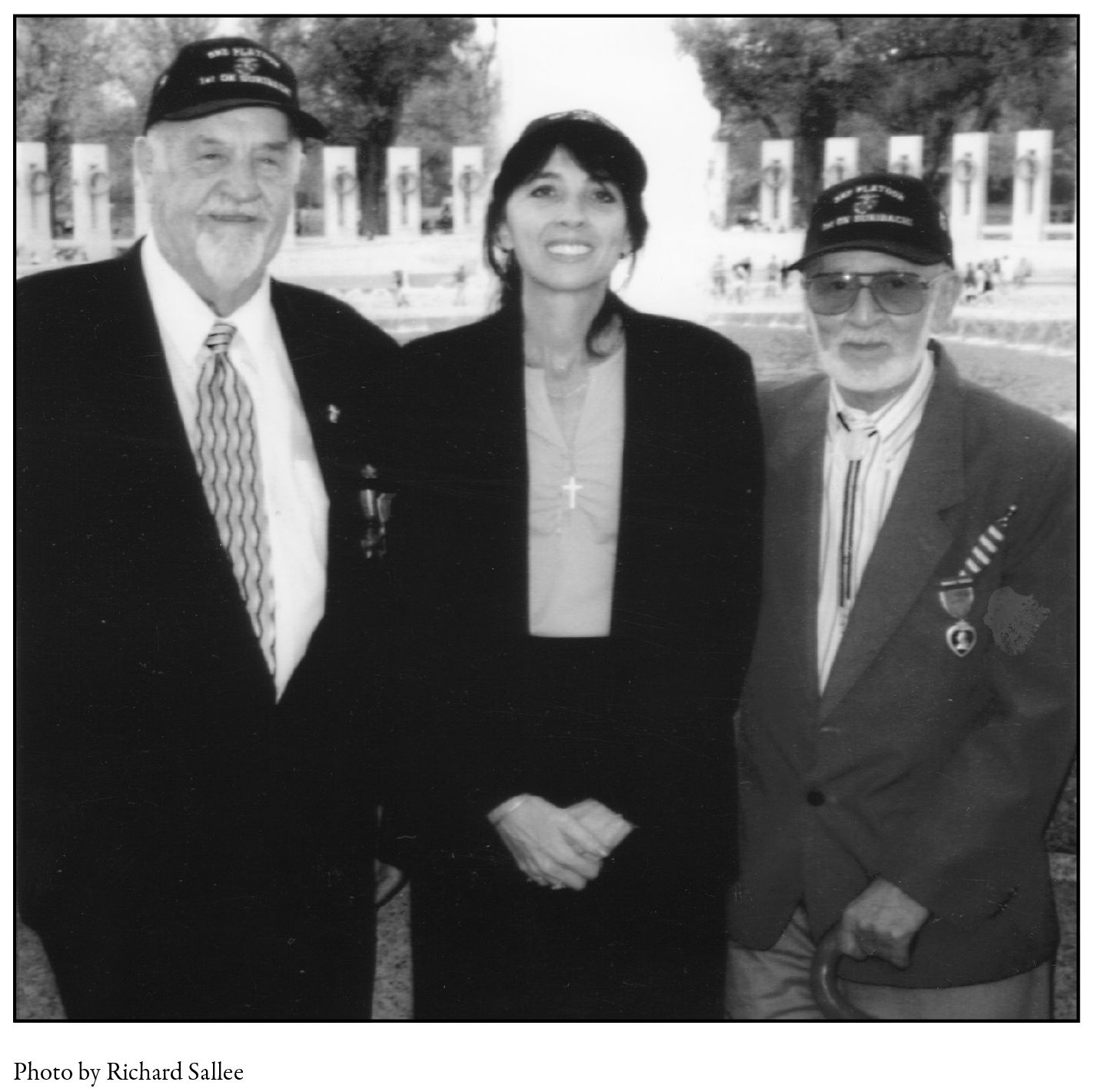 The author right with his lifetime friend Charles Chuck Lindberg one of Iwo - photo 17