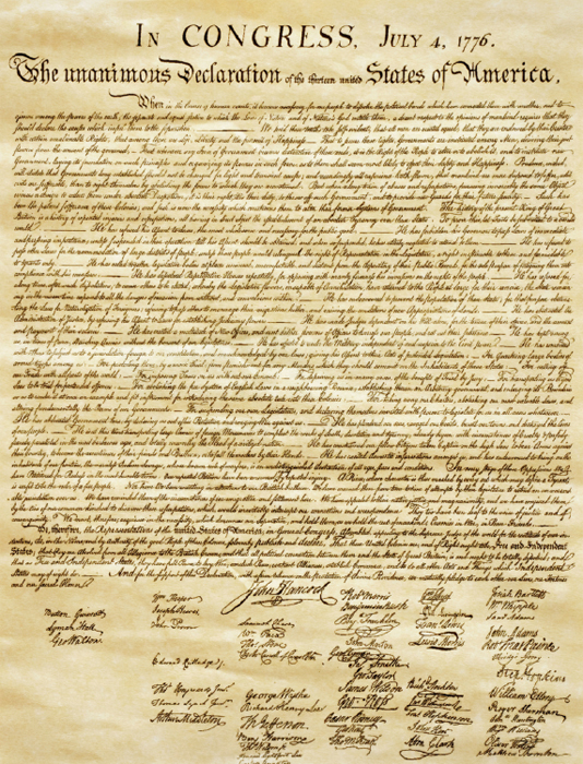 The Declaration of Independence was adopted on July 4 1776 The American - photo 5