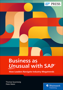 Thomas Saueressig Business as Unusual with SAP: How Leaders Navigate Industry Megatrends