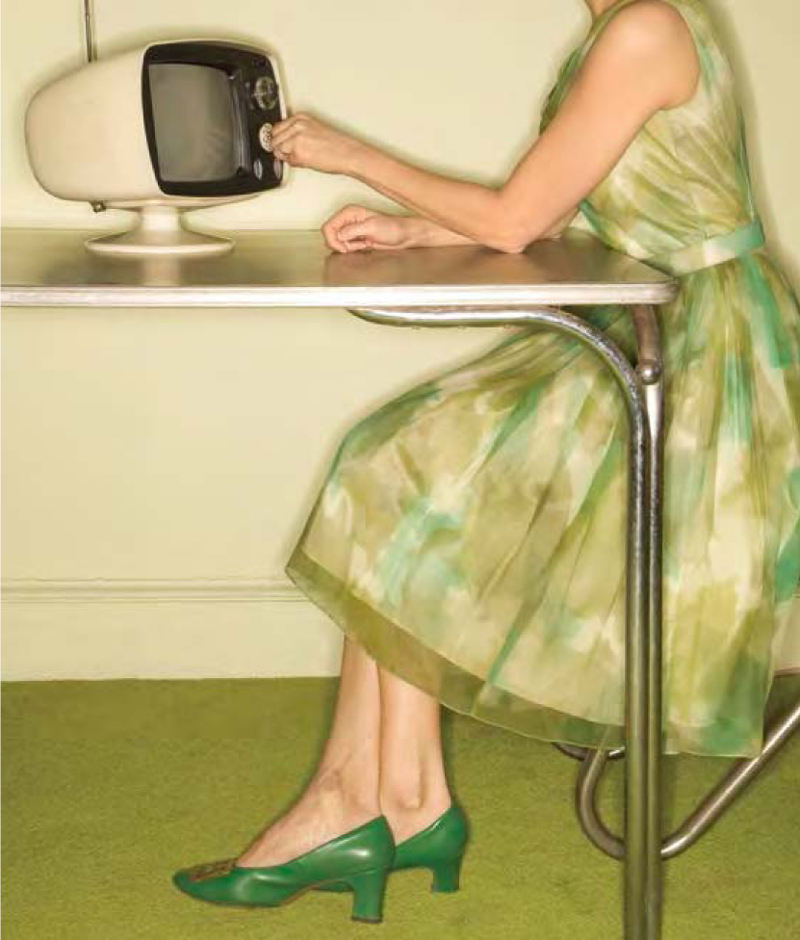 During the second half of the 20th century television became a popular medium - photo 4