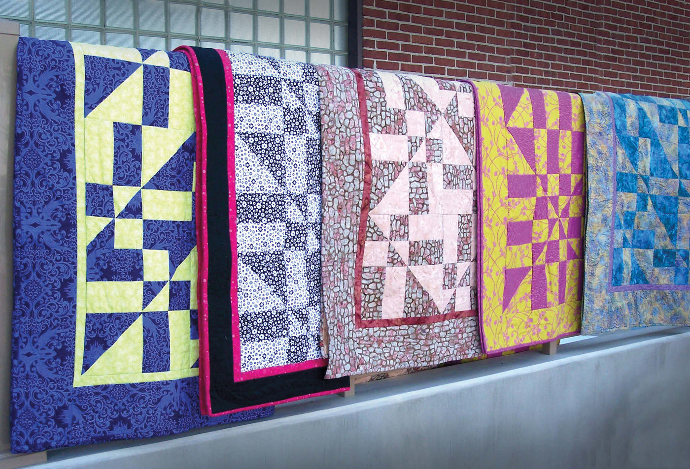 These 5 quilts were done by staff members at House of White Birches All were - photo 6