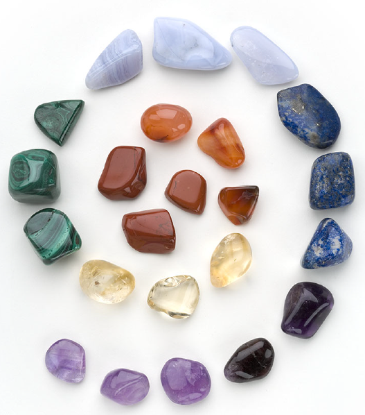 Chakra crystals Each of the seven major chakras or energy vortexes has an - photo 3