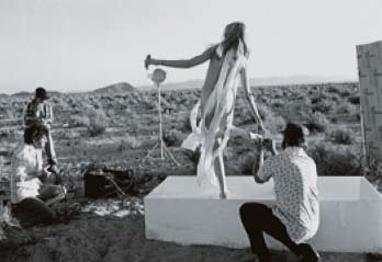 MODEL ON PLATFORM IN DESERT By Richard Fegley DATE UNKNOWN PHOTOGRAPHER - photo 6