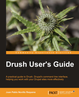 Requena Juan Pablo Novillo - Drush Users Guide