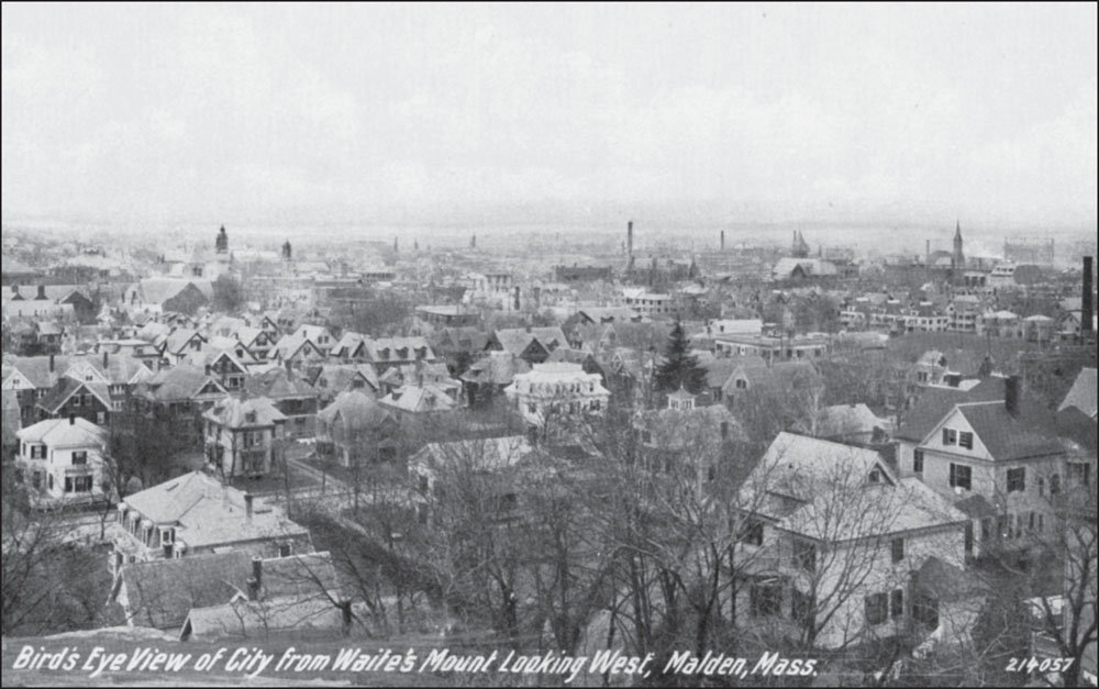 This birds-eye view of Malden is taken from Waitts Mount the highest point in - photo 2