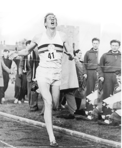 On the day Roger Bannister became the first person to run one mile in less than - photo 12