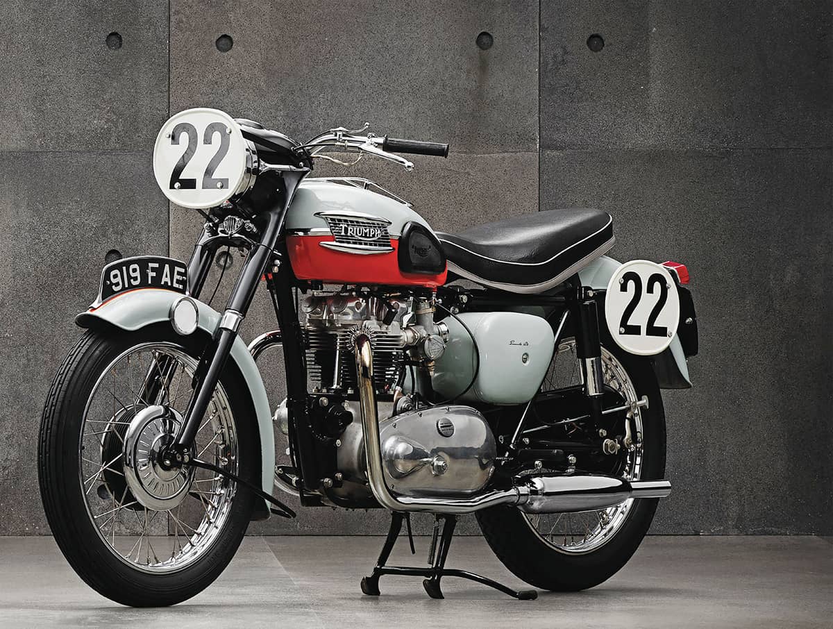 The new T120 was introduced in 2016 Here it is shown with a 1959 T120 - photo 9