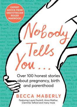 Becca Maberly Nobody Tells You: Over 100 Honest Stories About Pregnancy, Birth and Parenthood