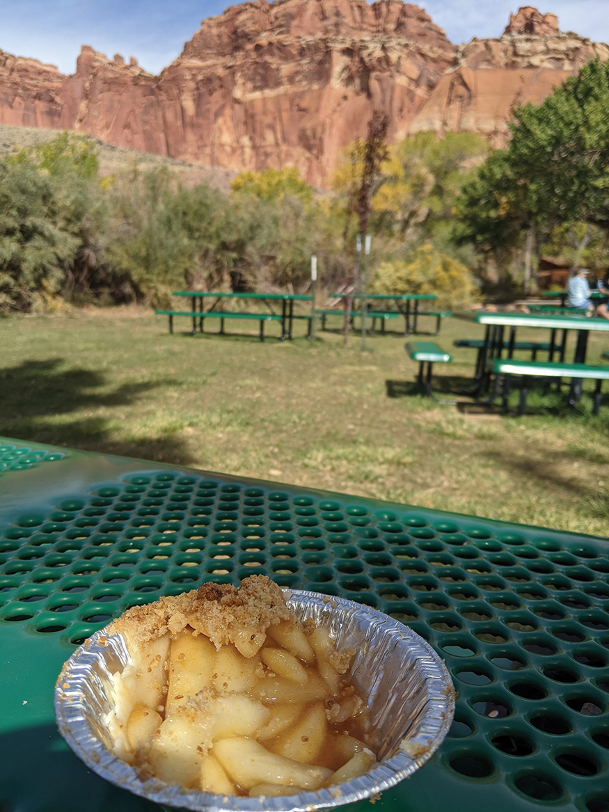 Apple pie at Capitol Reef National Park UTAH MAY NOT HAVE the same culinary - photo 4