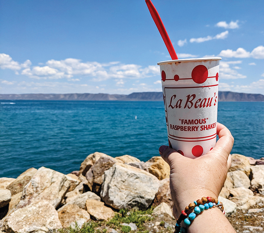 Bear Lakes famous raspberry shakes from La Beaus Multiple locations near Logan - photo 6