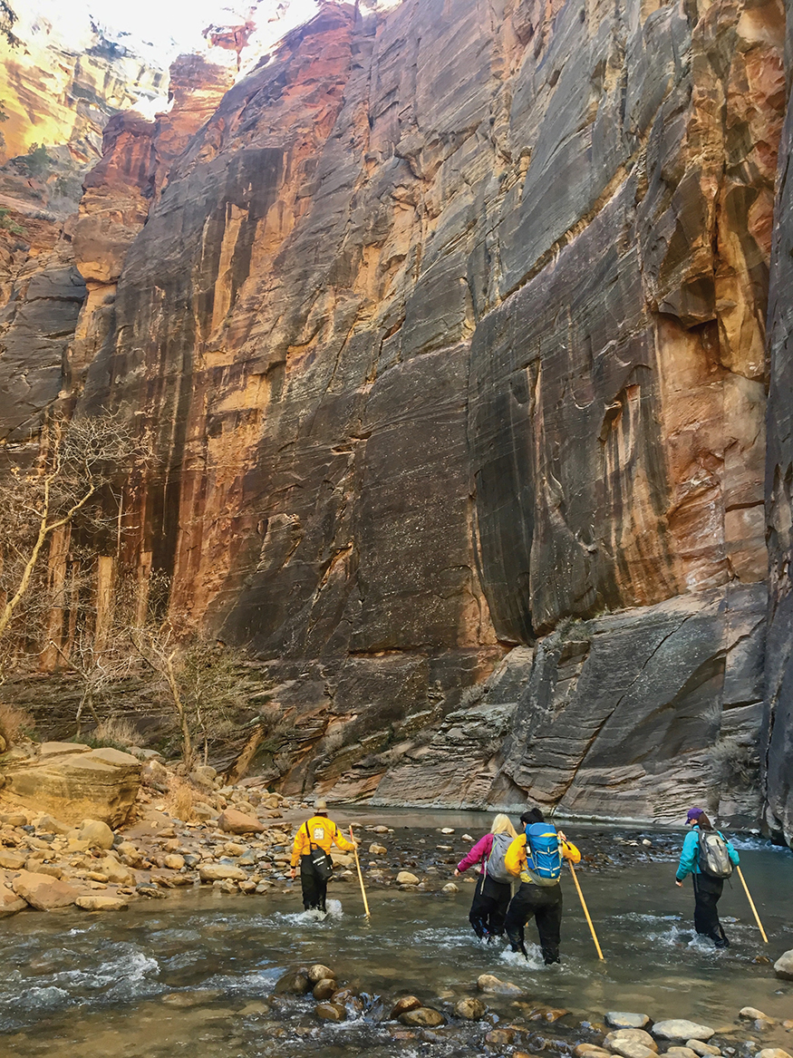 Virgin River Narrows at Zion National Park Acknowledgments Thanks to my team - photo 3