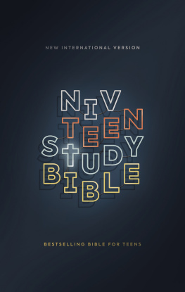 Zondervan - NIV, Teen Study Bible