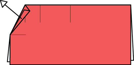 Unfold steps 67 Reverse-fold tuck inside the corner along the crease - photo 11
