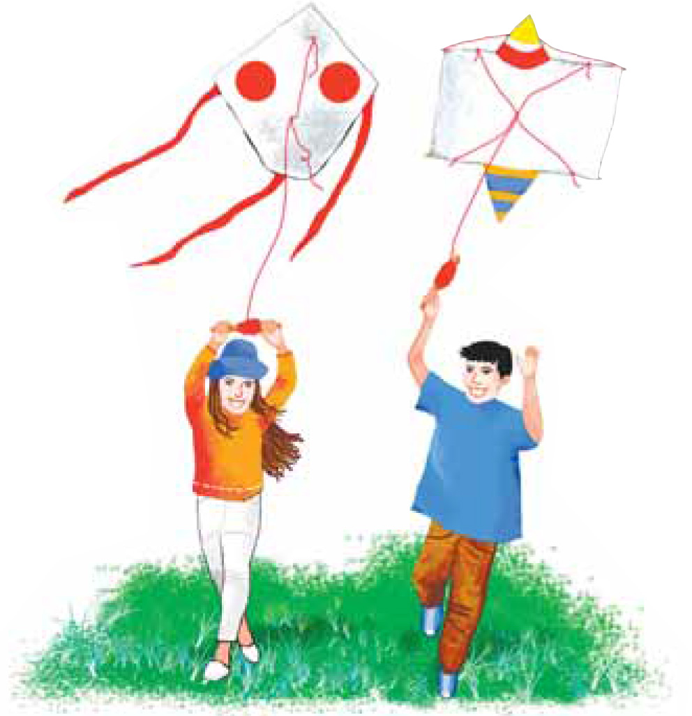 Flying kites with your friends is much more fun A leaf kite from Okinawa - photo 3
