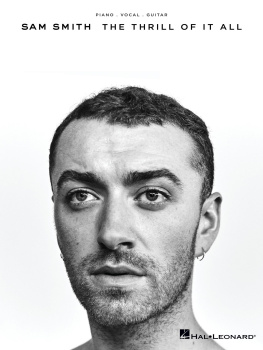 Sam Smith Sam Smith--The Thrill of It All Songbook