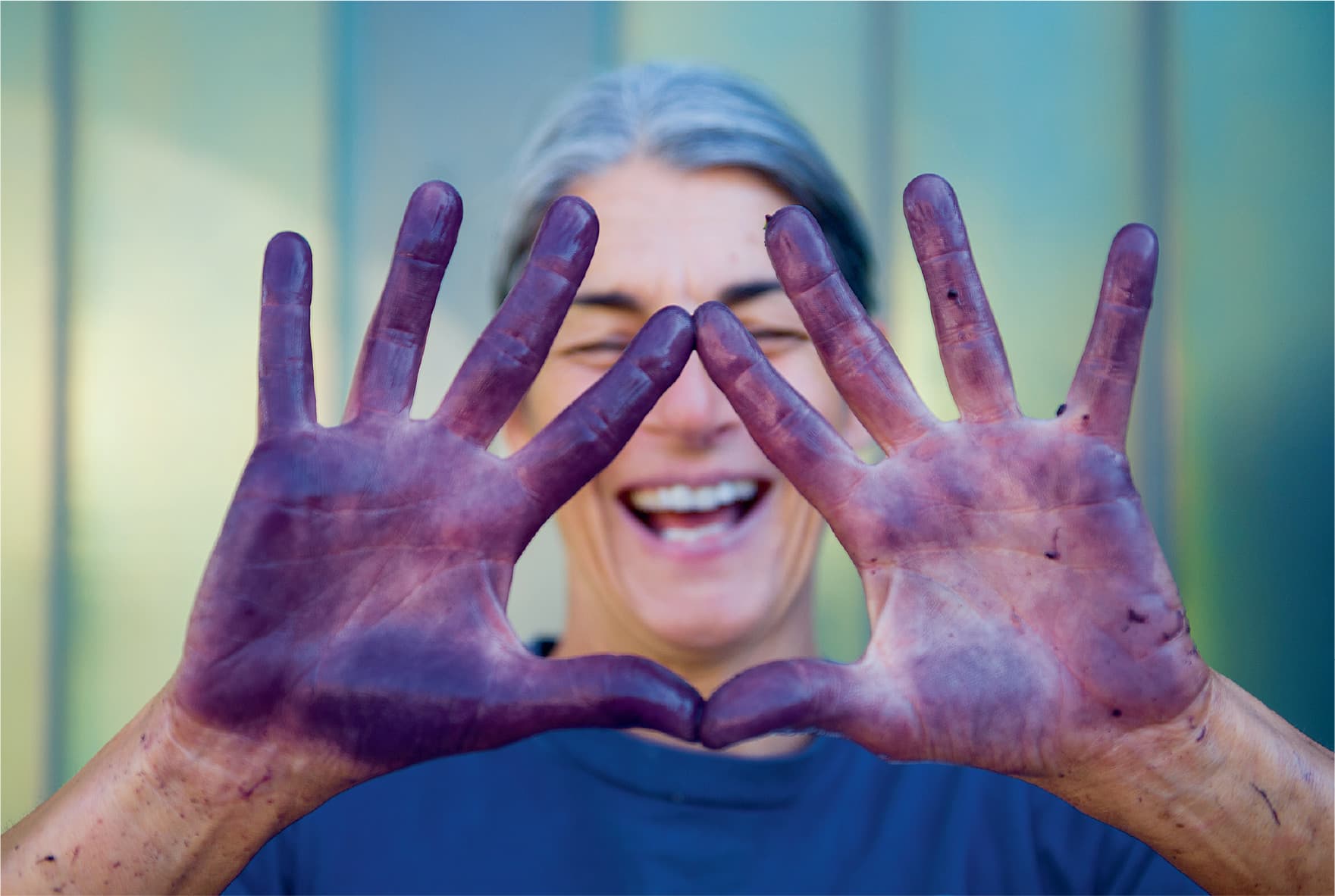 Elisabetta Foradori getting hands-on in her Italian winery As with all - photo 4