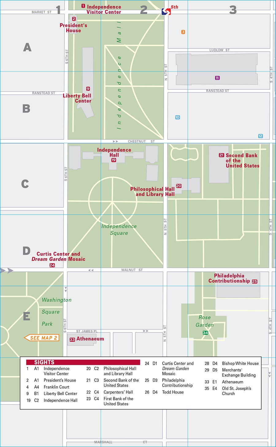 MAP 2 Center City East map halves follow - photo 8