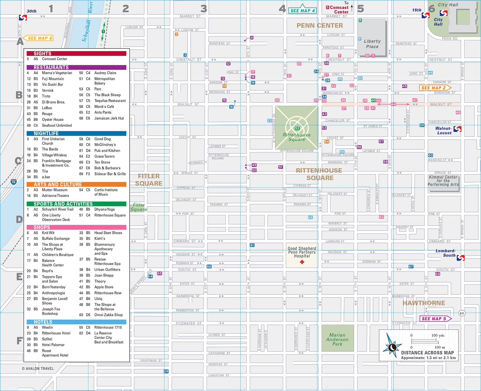 MAP 4 Museum District map halves follow - photo 13