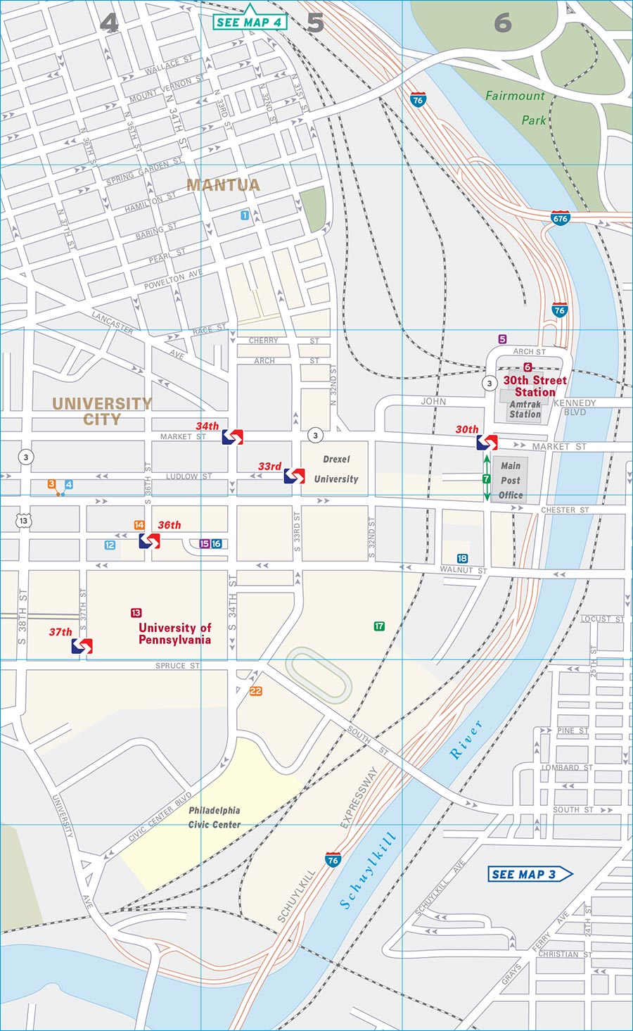 MAP 7 Northern Liberties and Fishtown map halves follow - photo 24