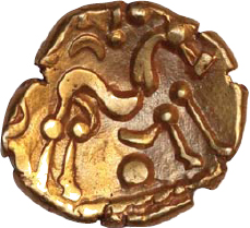 The reverse of an Iron Age gold stater CONTENTS A range of coins dating - photo 3