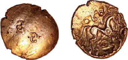 Iron Age gold stater dating from the first century BC to the first century AD - photo 7