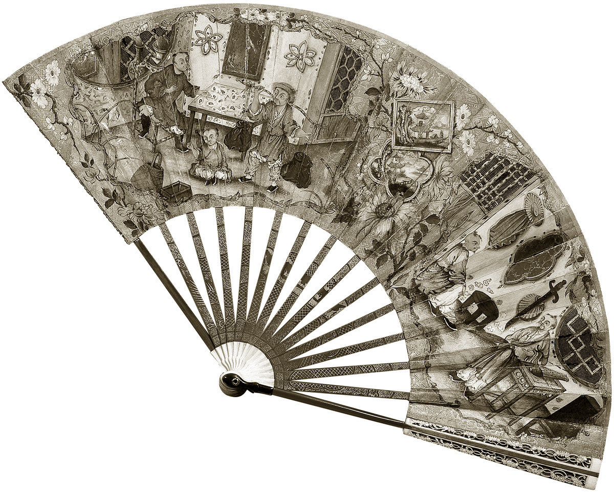 The Language of the Fan in the Eighteenth Century To yawn behind ones fan Go - photo 3