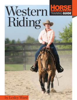 Lesley Ward - Western Riding