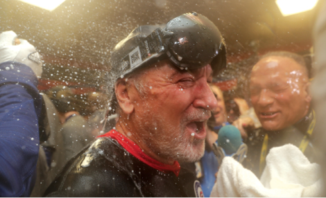 Cubs manager Joe Maddon celebrates after the Cubs World Series win Nuccio - photo 7