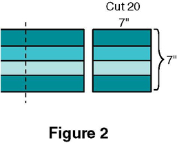 Cut each square in half on one diagonal to make 20 each A and AR triangles as - photo 6