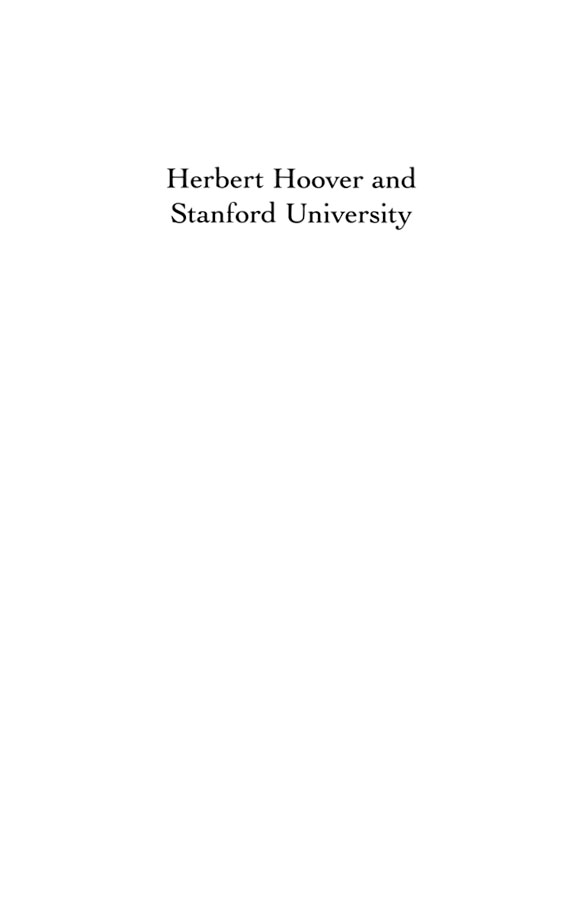 The Hoover Institution on War Revolution and Peace founded at Stanford - photo 1