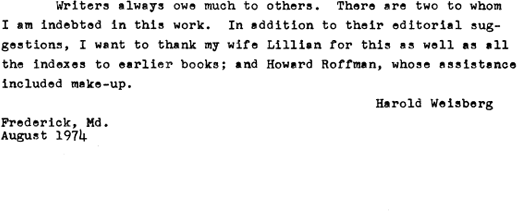 Whitewash IV The Top Secret Warren Commission Transcript of the JFK Assassination - photo 2