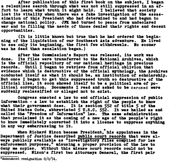 Whitewash IV The Top Secret Warren Commission Transcript of the JFK Assassination - photo 6
