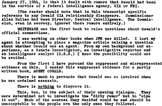 Whitewash IV The Top Secret Warren Commission Transcript of the JFK Assassination - photo 9