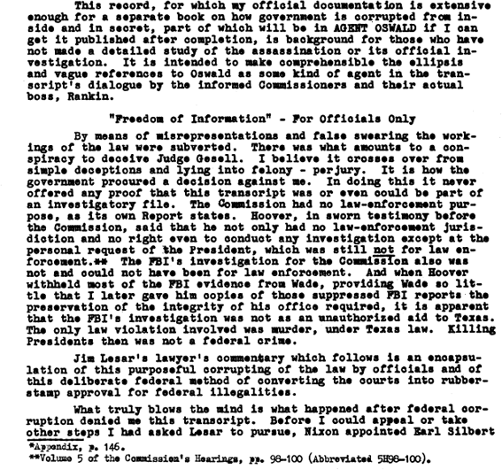 Whitewash IV The Top Secret Warren Commission Transcript of the JFK Assassination - photo 22