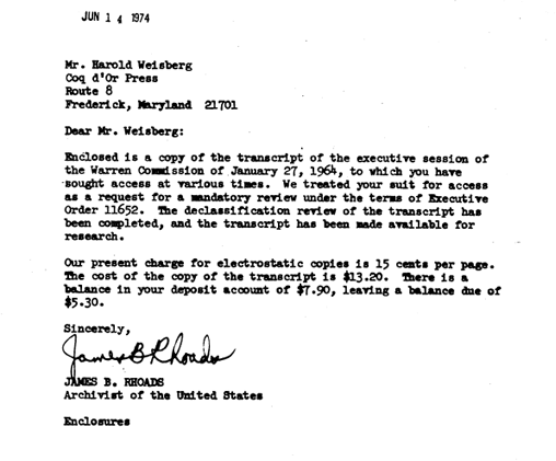 Whitewash IV The Top Secret Warren Commission Transcript of the JFK Assassination - photo 24