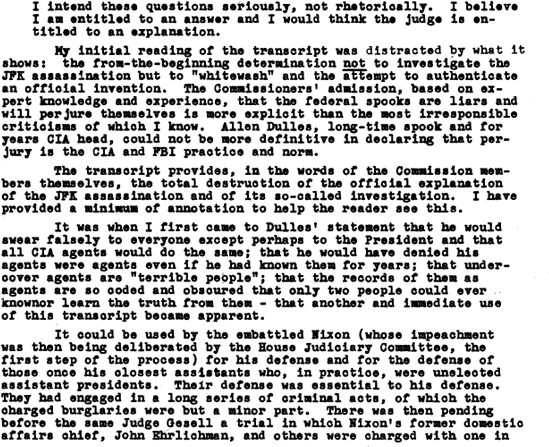 Whitewash IV The Top Secret Warren Commission Transcript of the JFK Assassination - photo 26