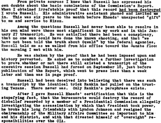 Whitewash IV The Top Secret Warren Commission Transcript of the JFK Assassination - photo 35