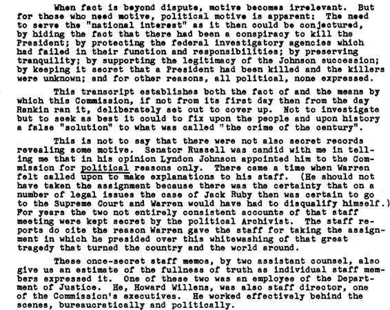 Whitewash IV The Top Secret Warren Commission Transcript of the JFK Assassination - photo 40