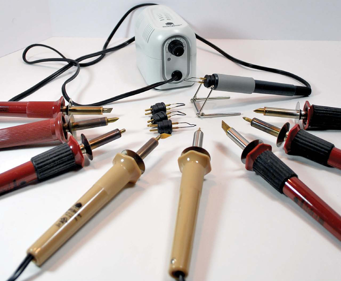 One-temperature soldering-style tools can be obtained at most craft stores for - photo 4
