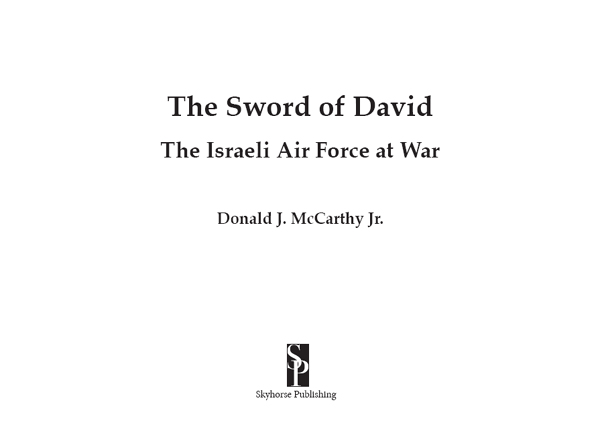 The Sword of David The Israeli Air Force at War - image 2