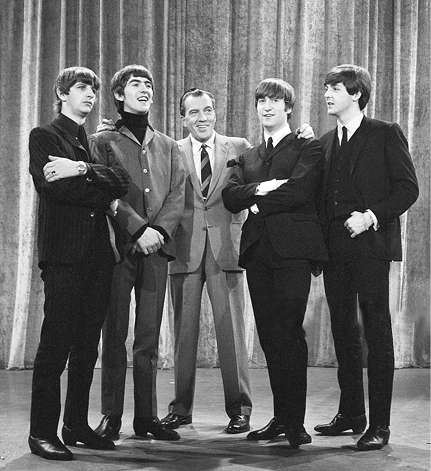 Beatles appear for the first time on Ed Sullivans USA variety TV show l to - photo 3