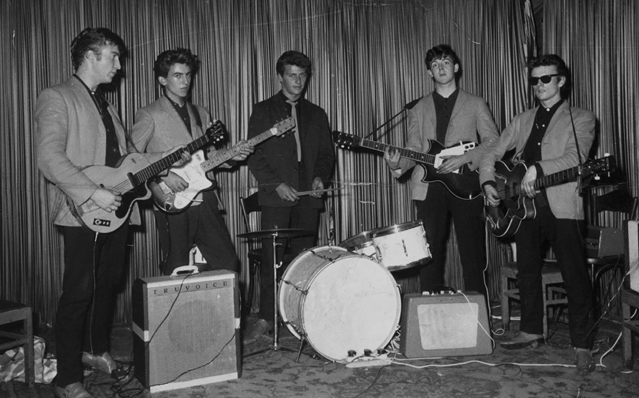 Beatles at the Indra Club in Hamburg August 19 1960 l to r John George - photo 5