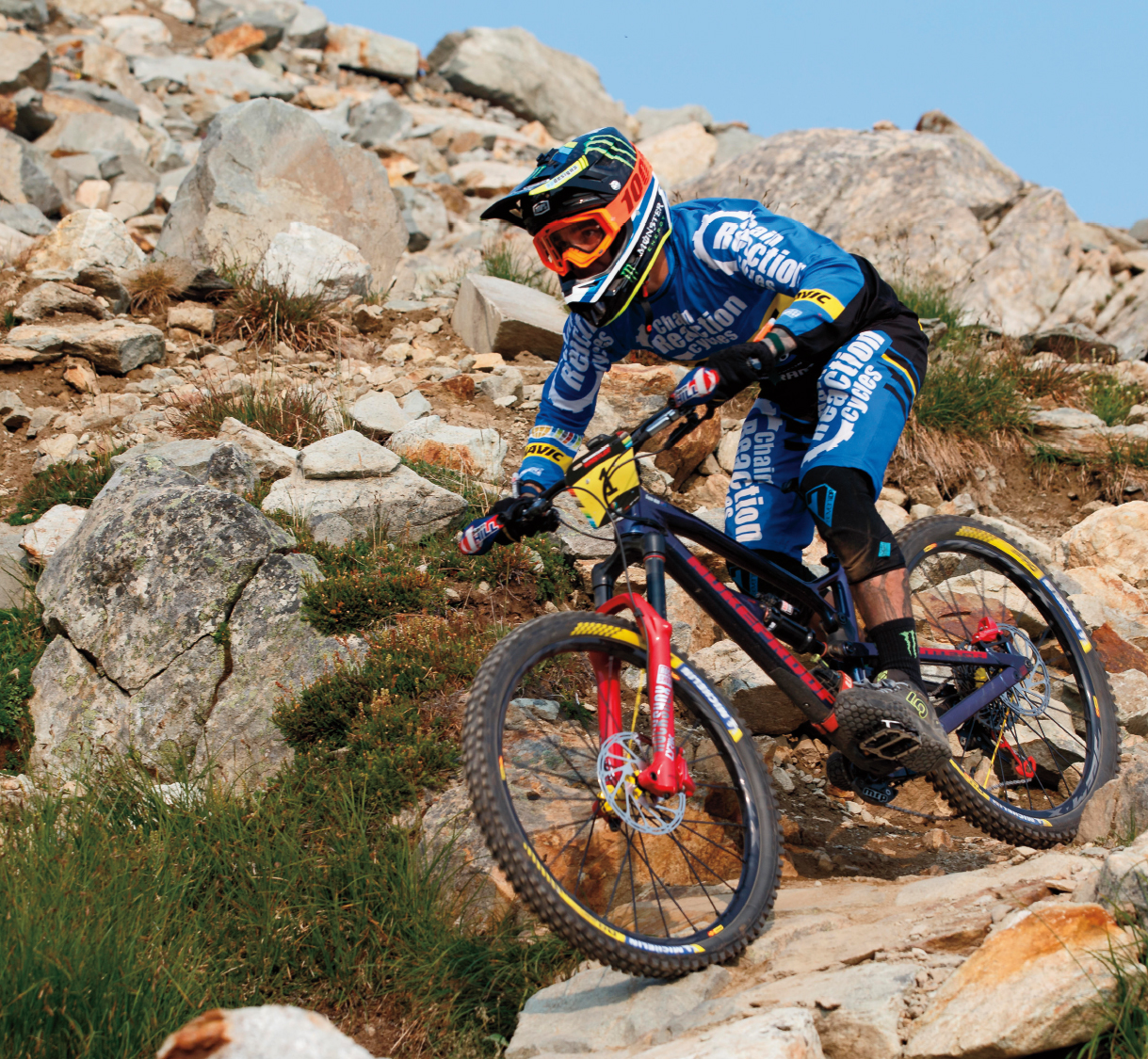 Oftentimes enduro athletes must compete a course without any practice runs - photo 4