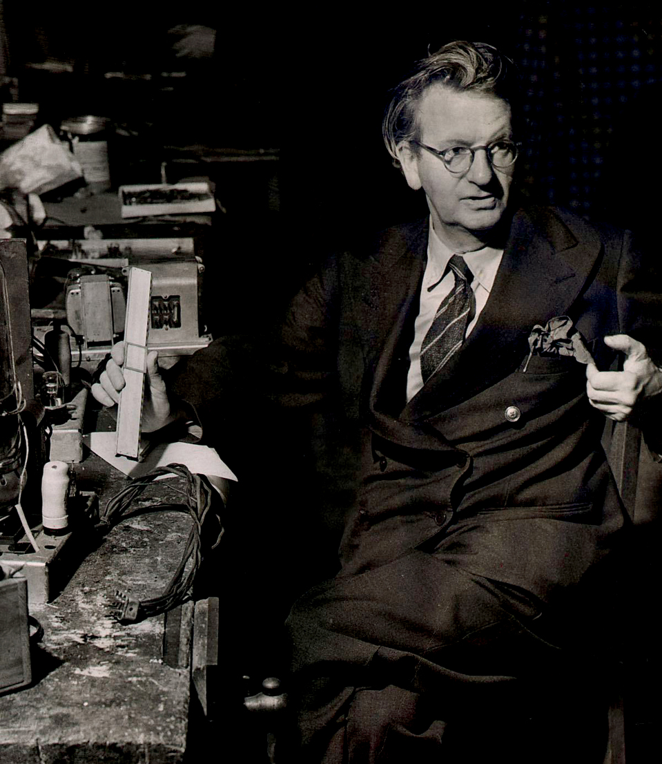 John Logie Baird in his workshop In 1927 Baird formed the Baird Television - photo 8