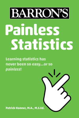 Patrick Honner - Painless Statistics