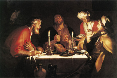 Jesus with the disciples at Emmaus by Abraham Blowmaert 1622 What then - photo 5