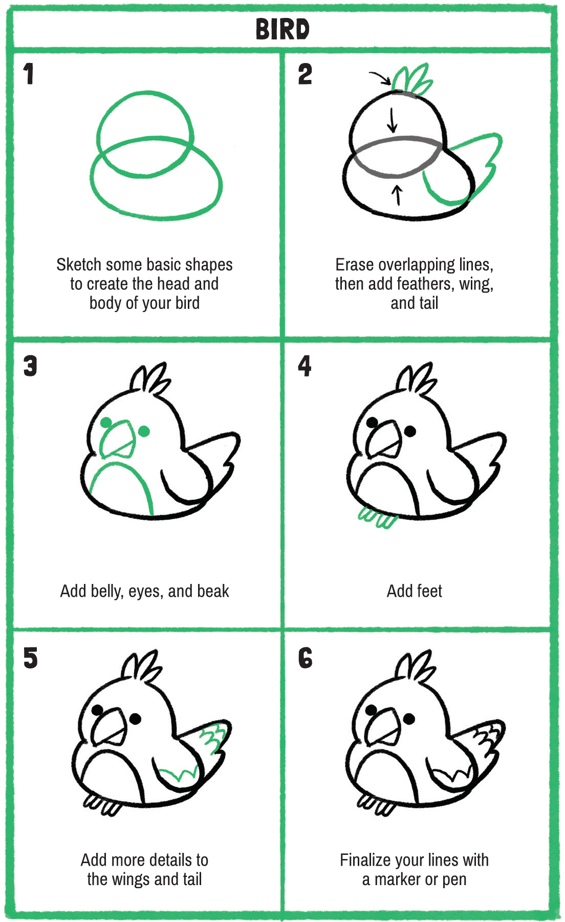 Show-How Guides Drawing Animals The 7 Essential Techniques 19 Adorable Animals Everyone Should Know - photo 24