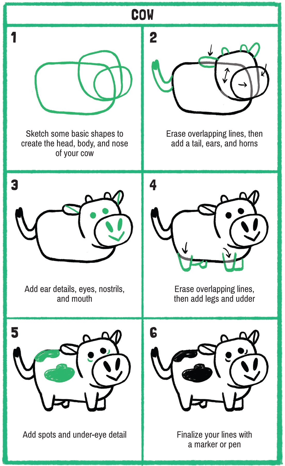 Show-How Guides Drawing Animals The 7 Essential Techniques 19 Adorable Animals Everyone Should Know - photo 27